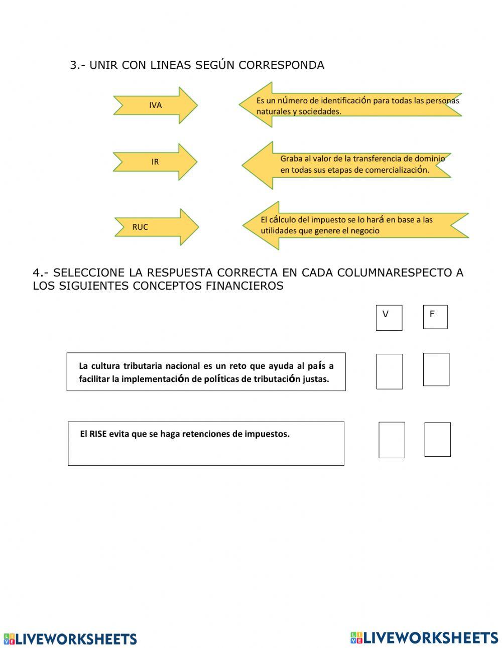Examen diferenciado 2do. quimestre