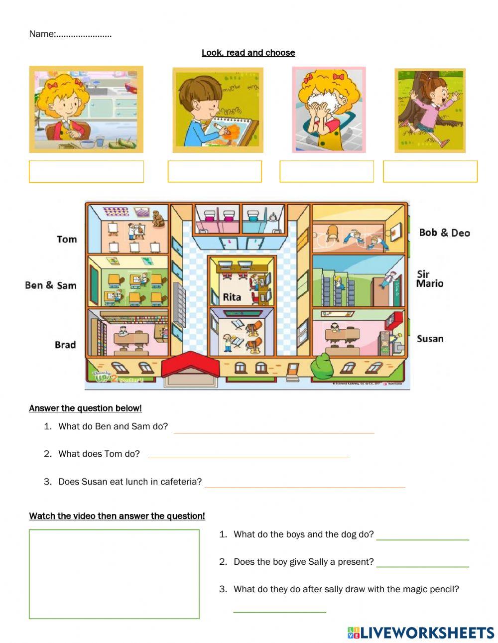 Present tense level 6