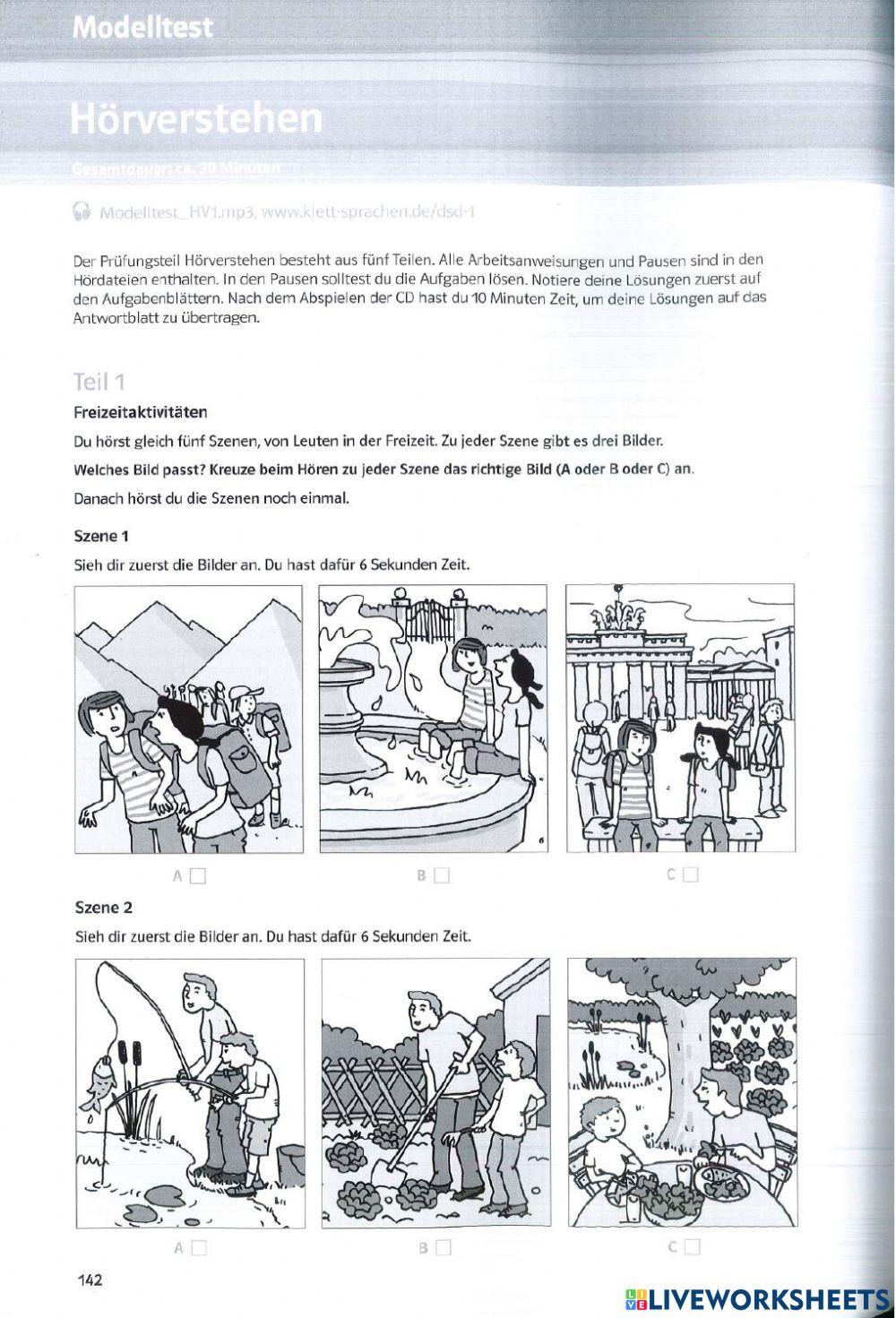 B1 So geht DSD 1 Modelltest