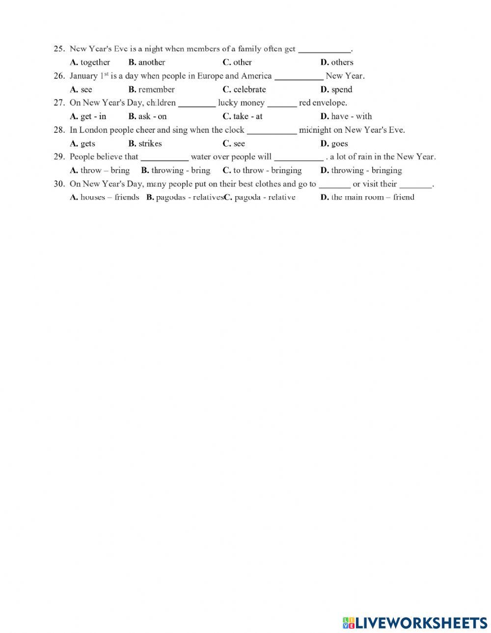 English 6 big 4 unit 6