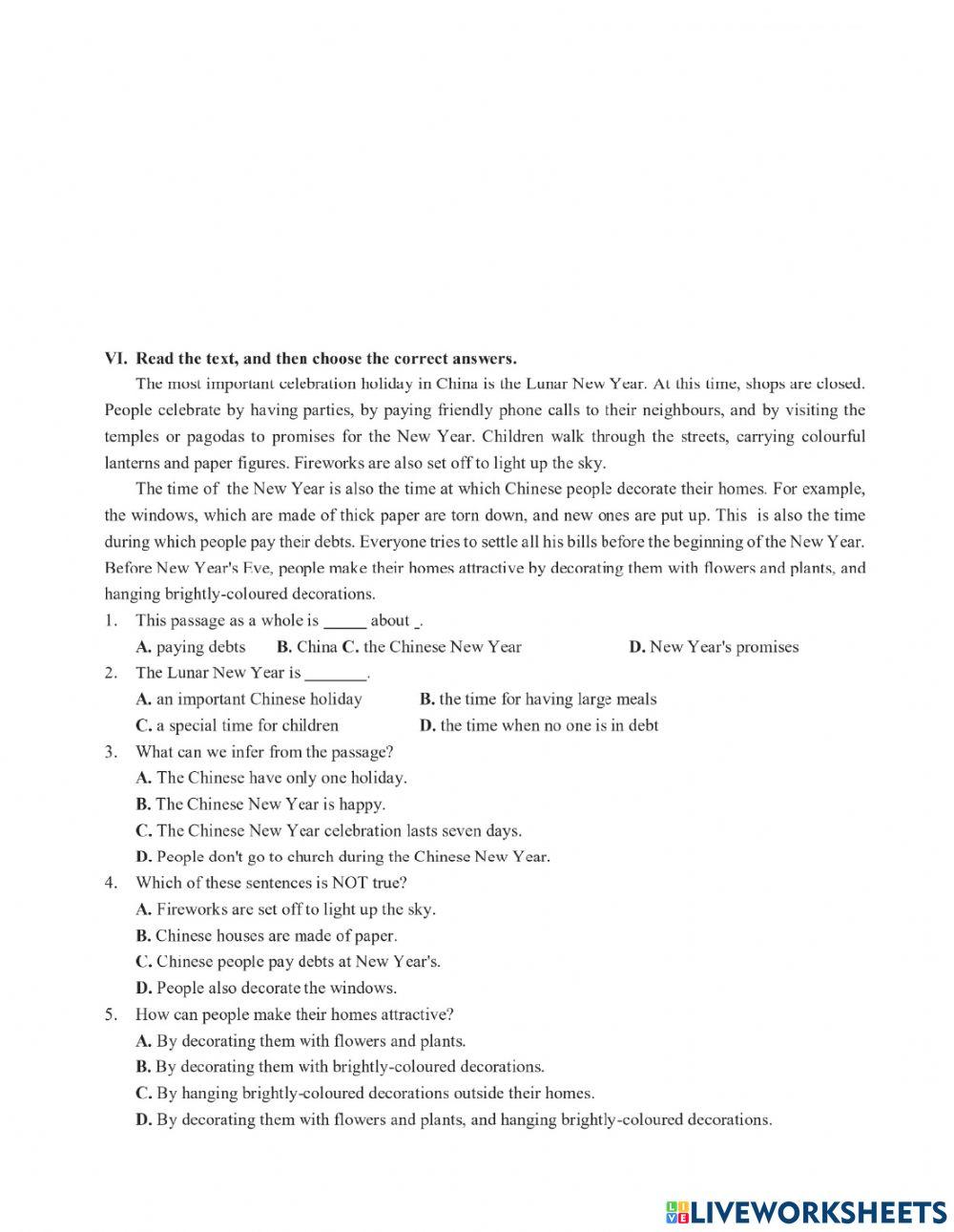 English 6 big 4 unit 6