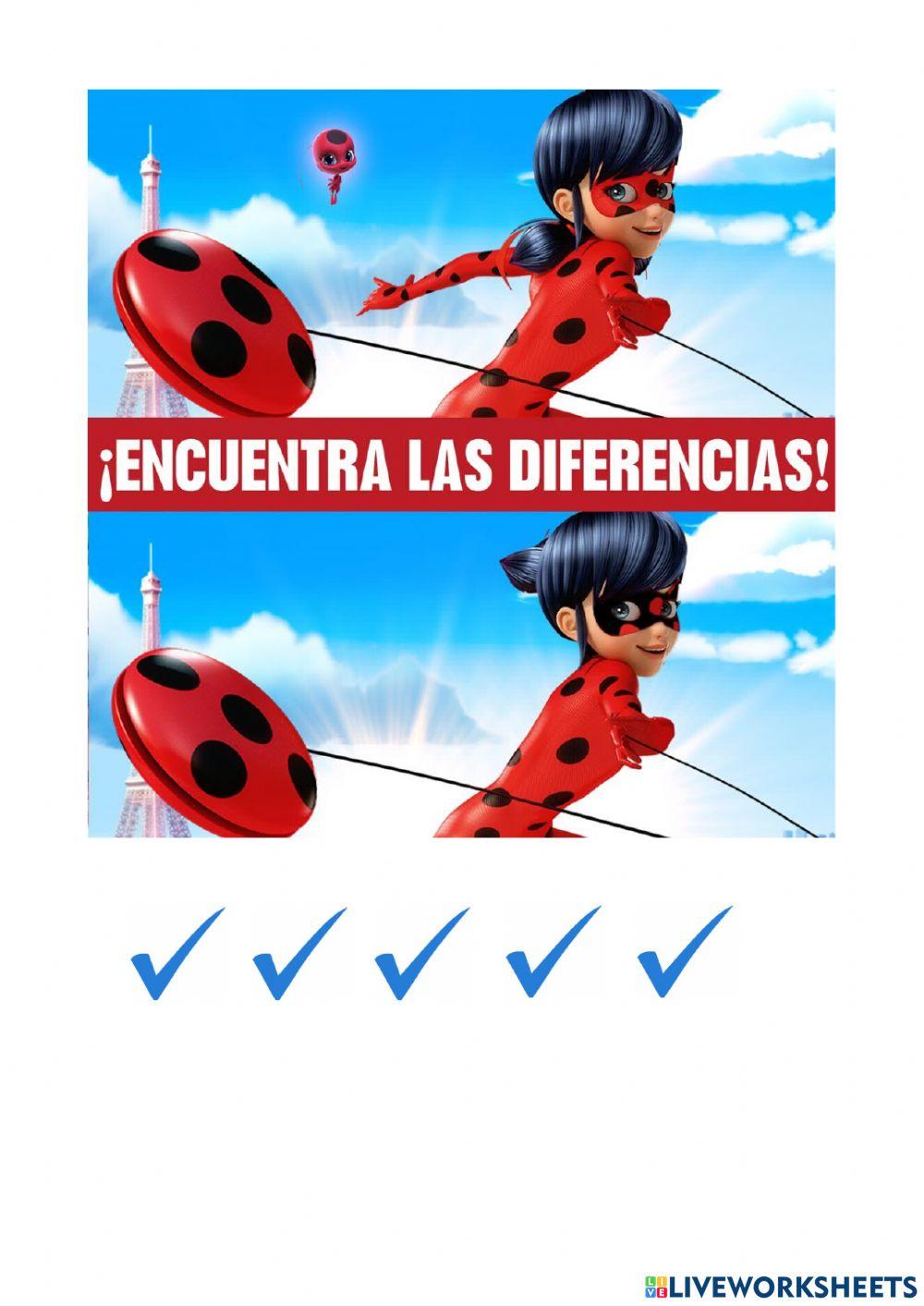 Diferencias ladybug