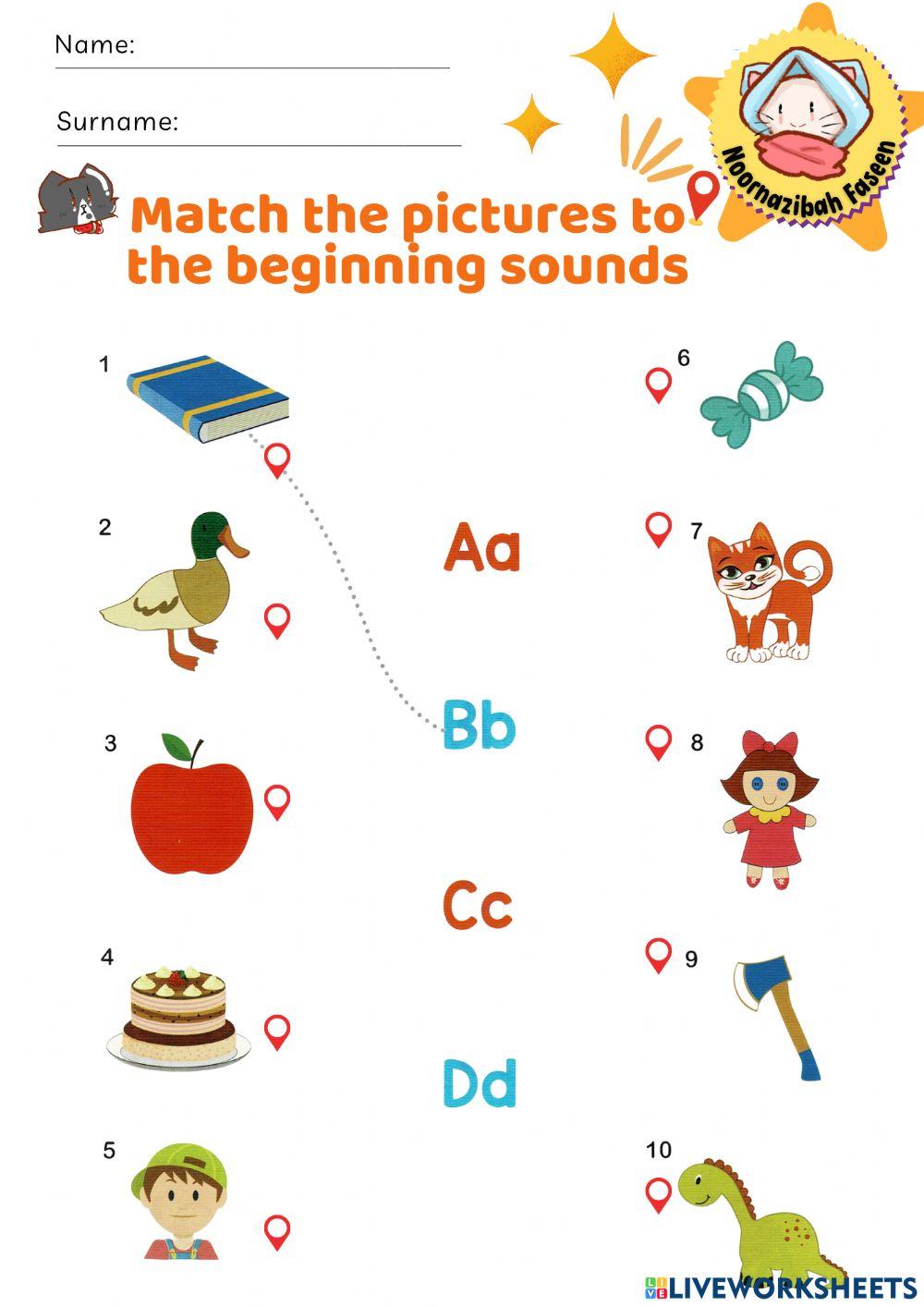 Phonics A-D