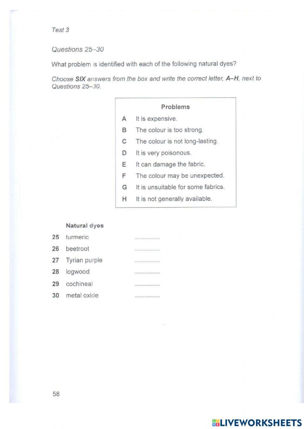 IELTS LISTENING ESL Worksheets 4045790