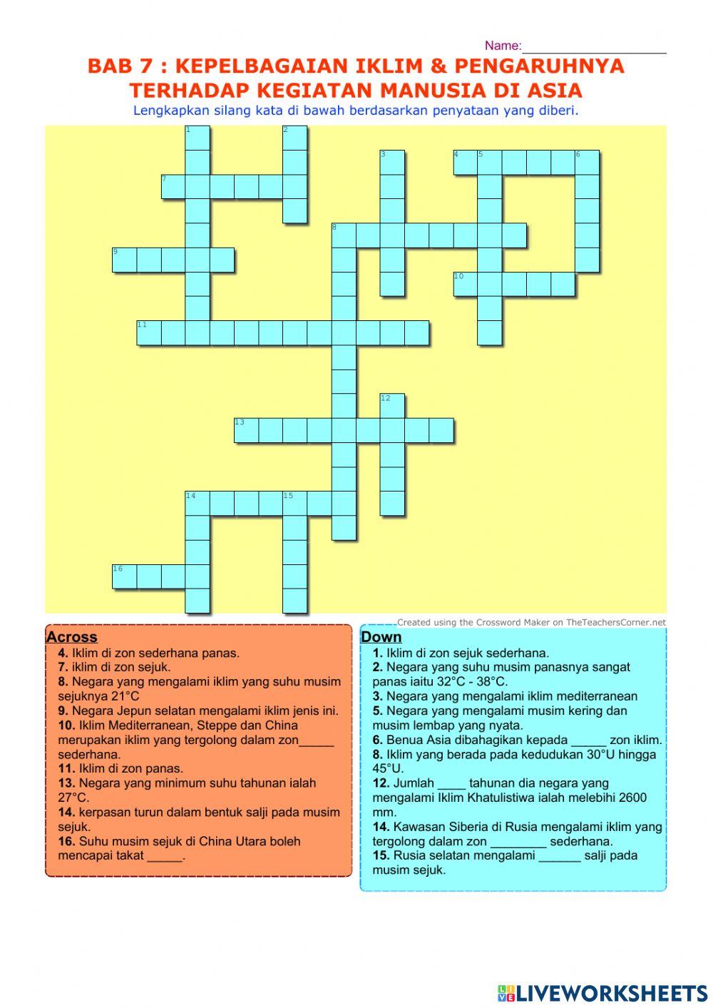 Bab 7 geografi ting 2