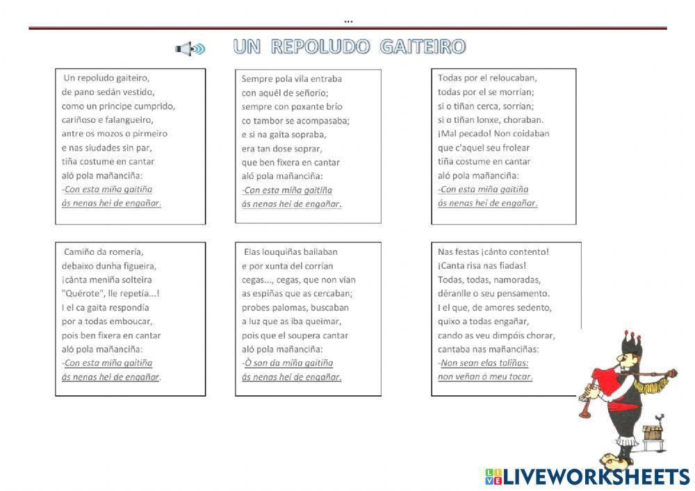 Poemas Musicados Rosalía de Castro