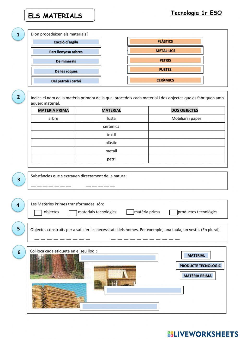 Materiales uso tecnico y propiedades