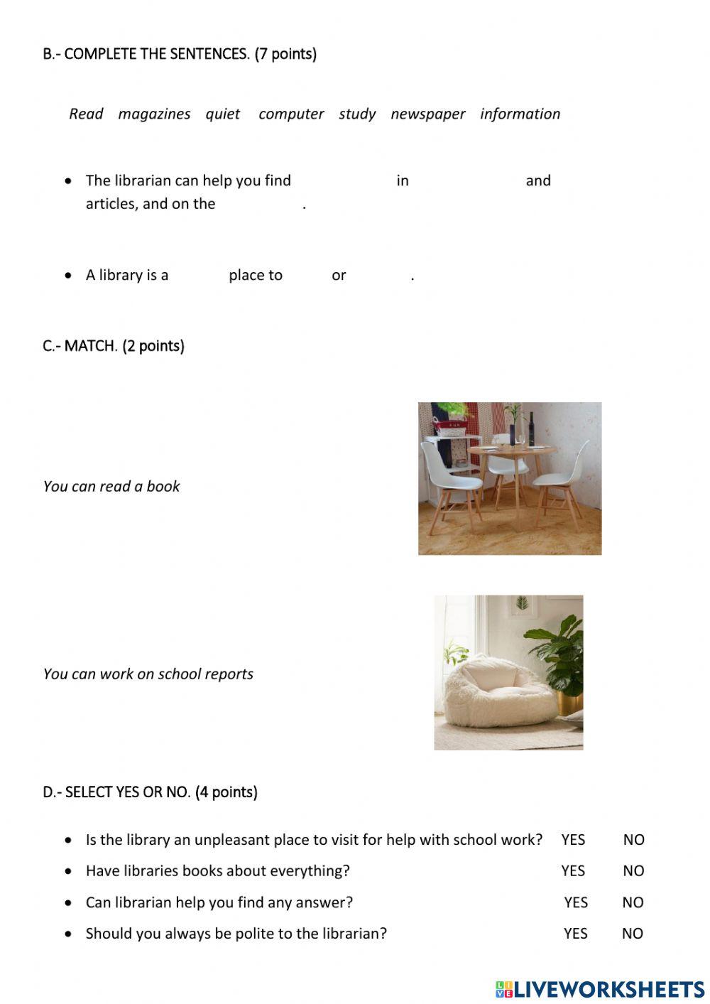 Second Quimestral Evaluation - 2nd Grade