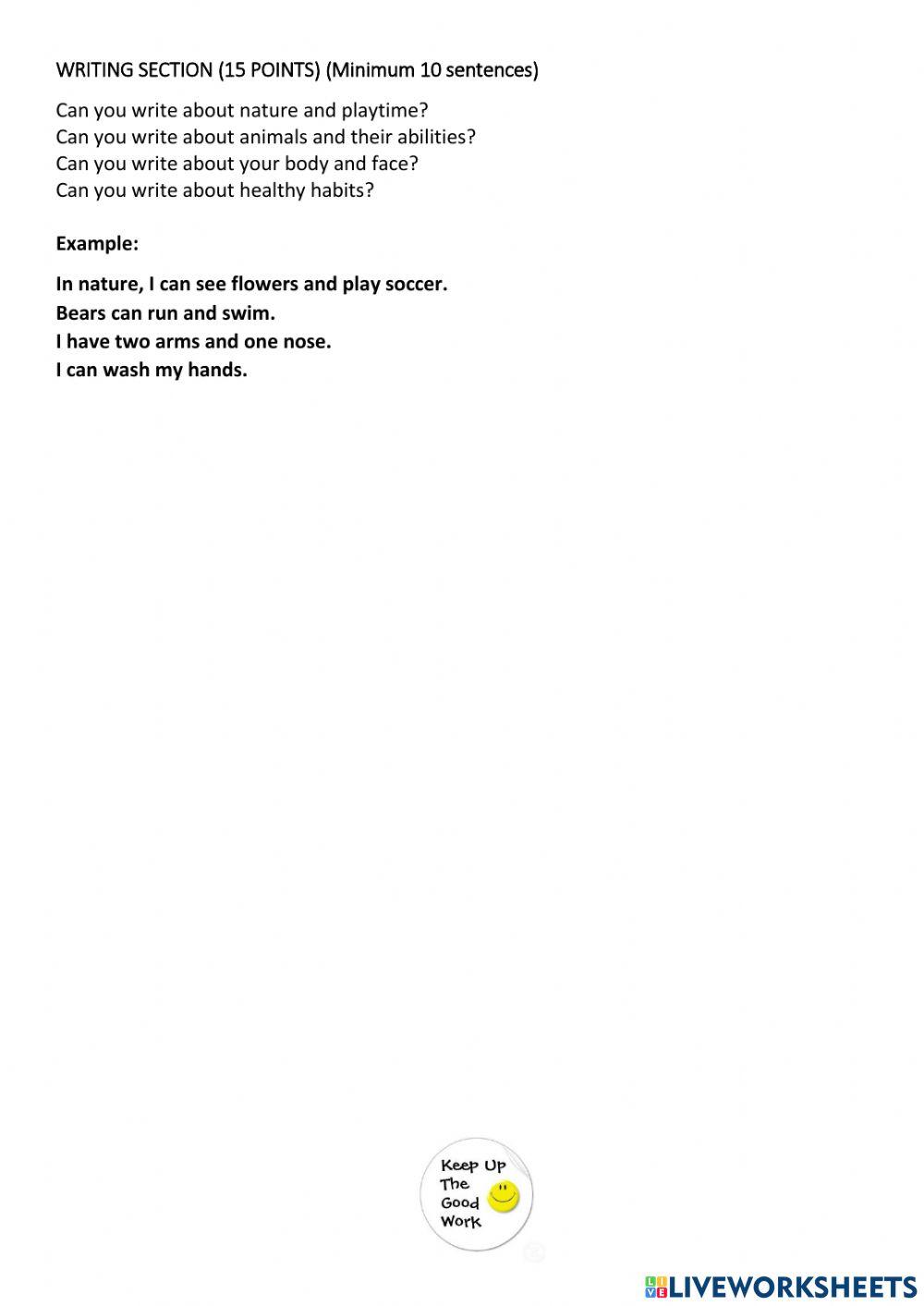 Second Quimestral Evaluation - 2nd Grade