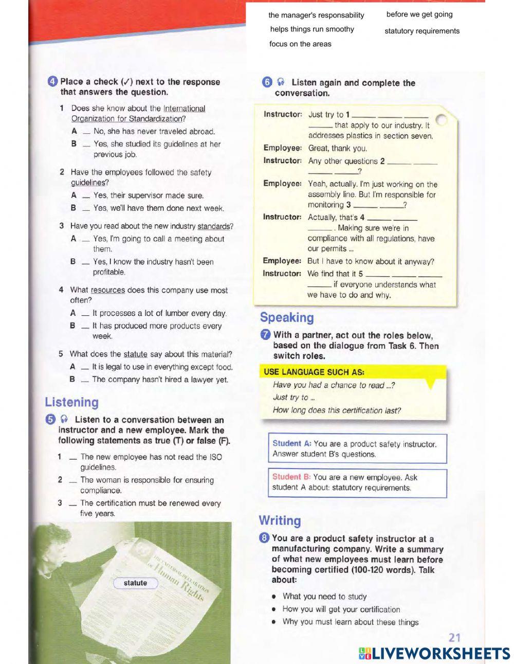 E7 U-2 QUALITY STANDARS