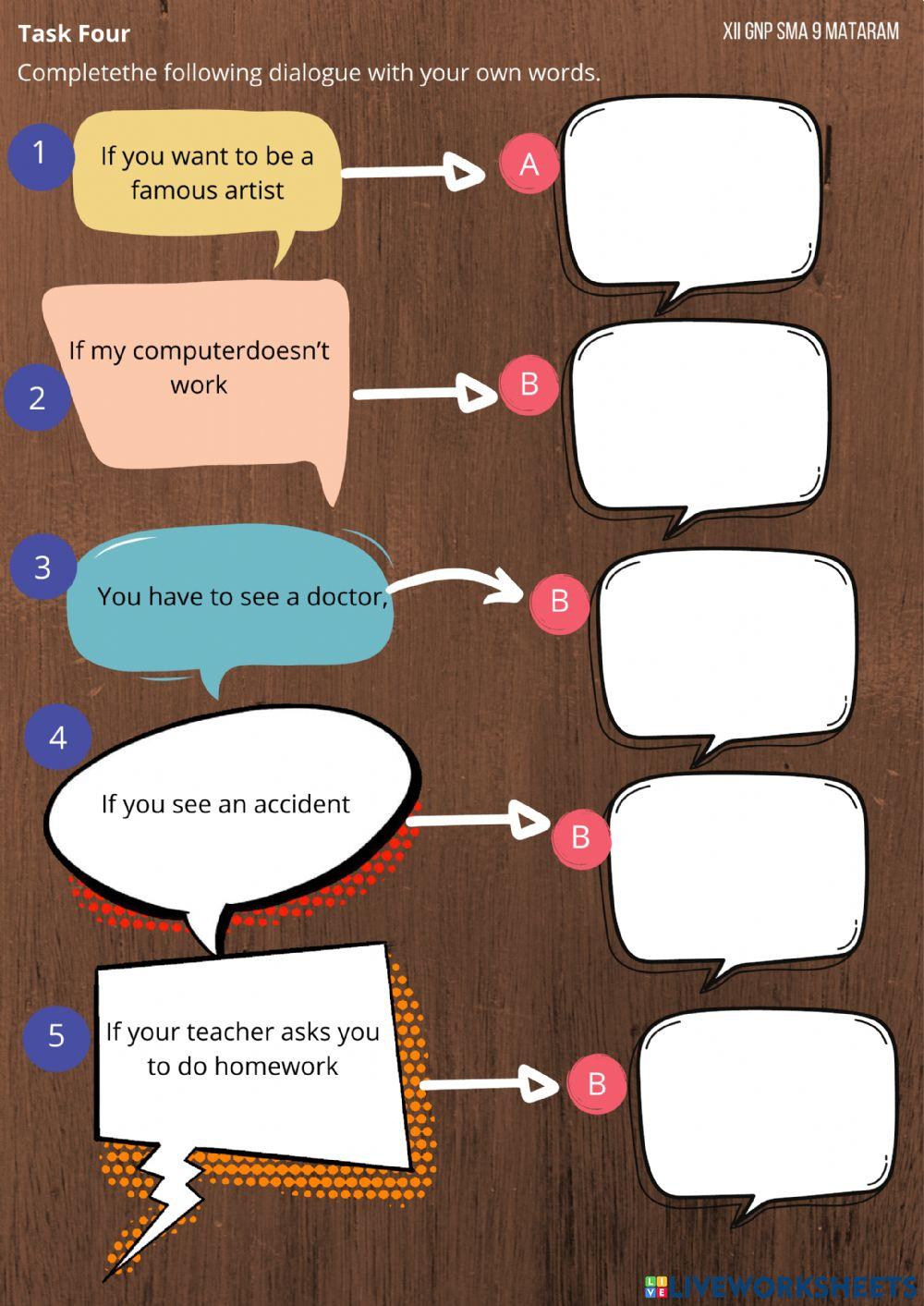 IF Clause + imperative-suggestion