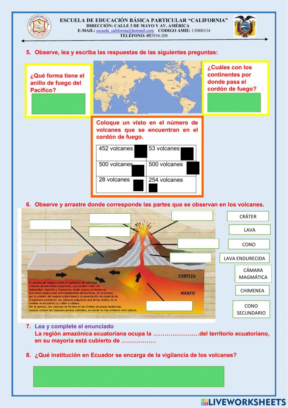 Evaluacion de eess de 5to. 2do. parcial del 2do. quimestre