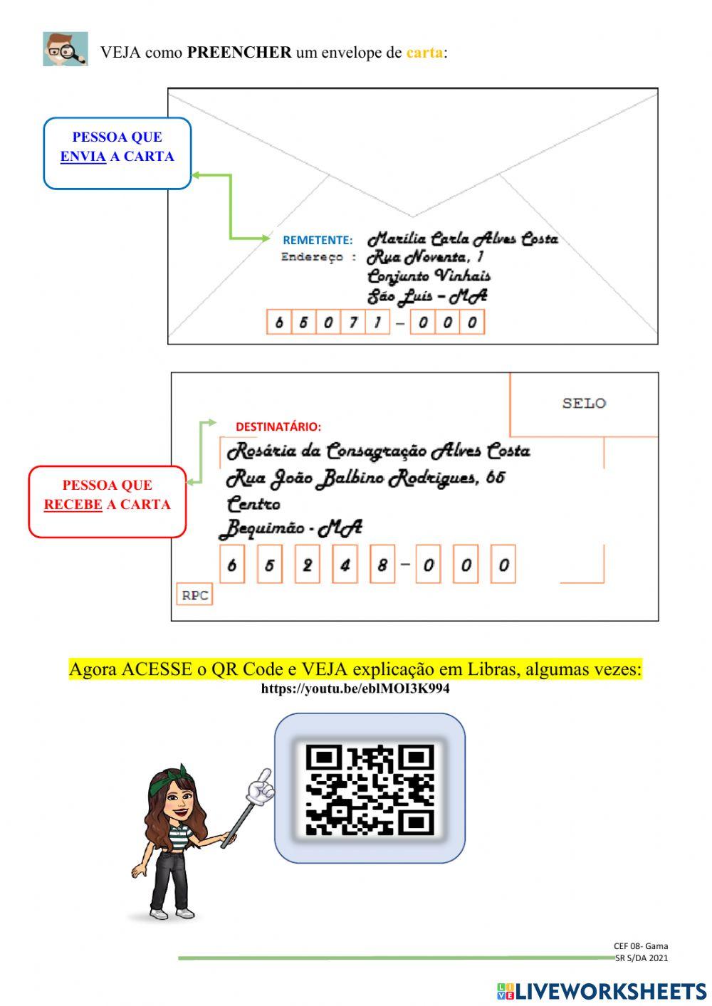 Gênero textual carta