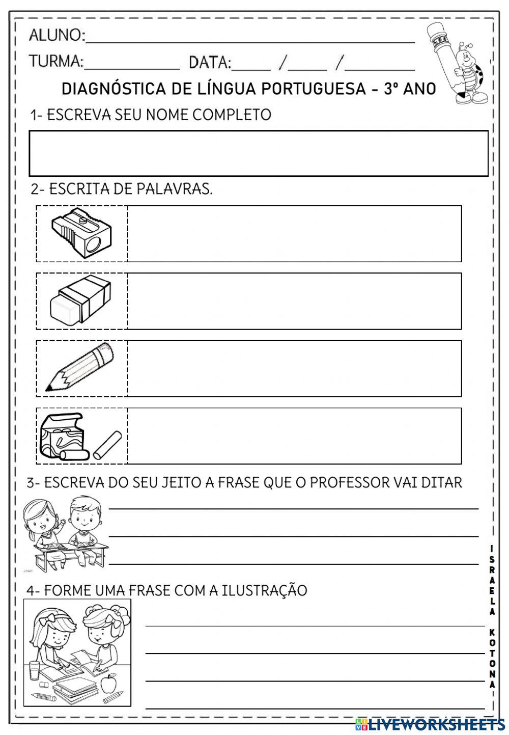 Avaliação diganóstica