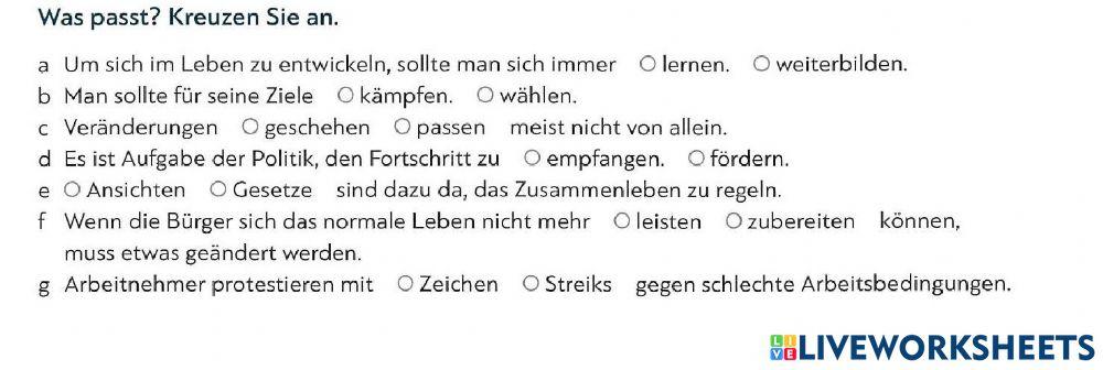 Intensivtrainer Lektion 13 Übung 4