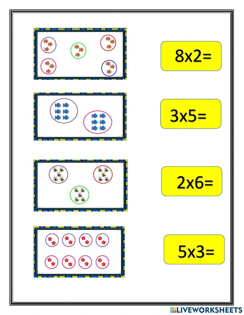 Inicio de la multiplicación