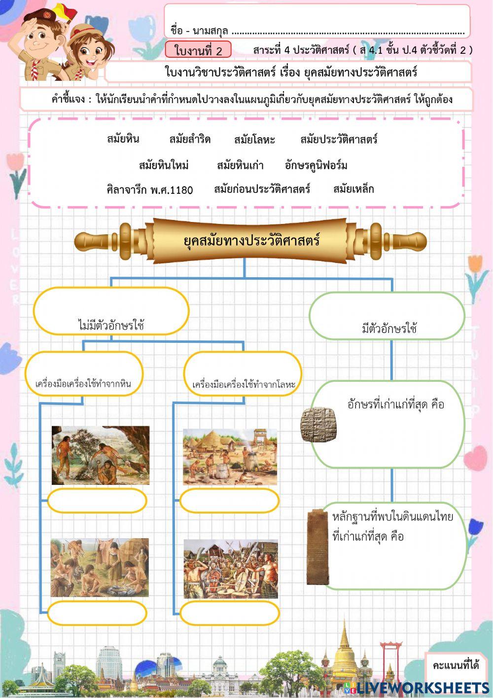 ใบงานที่ 2-p4 History