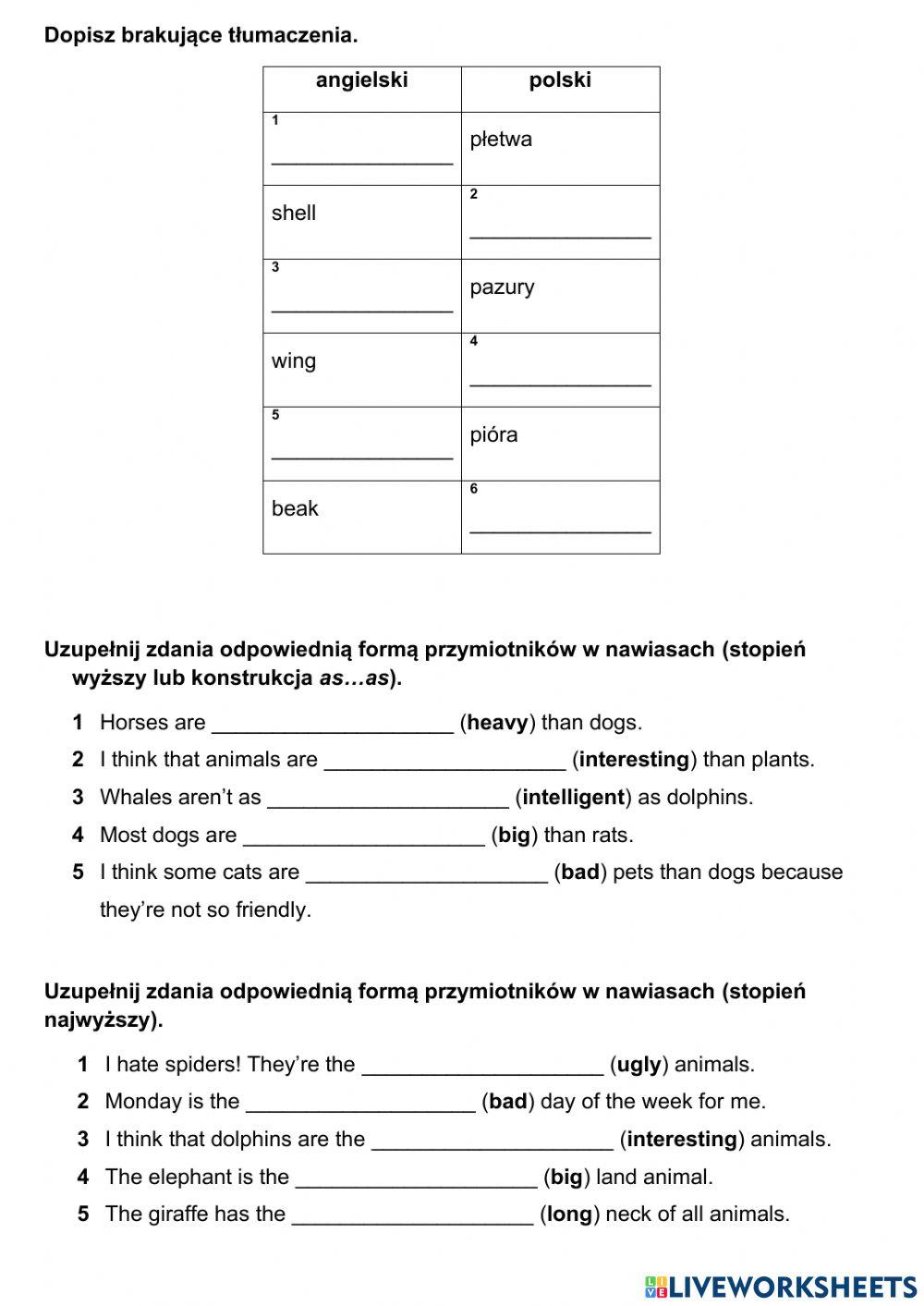 Brainy 6 unit 4 short test
