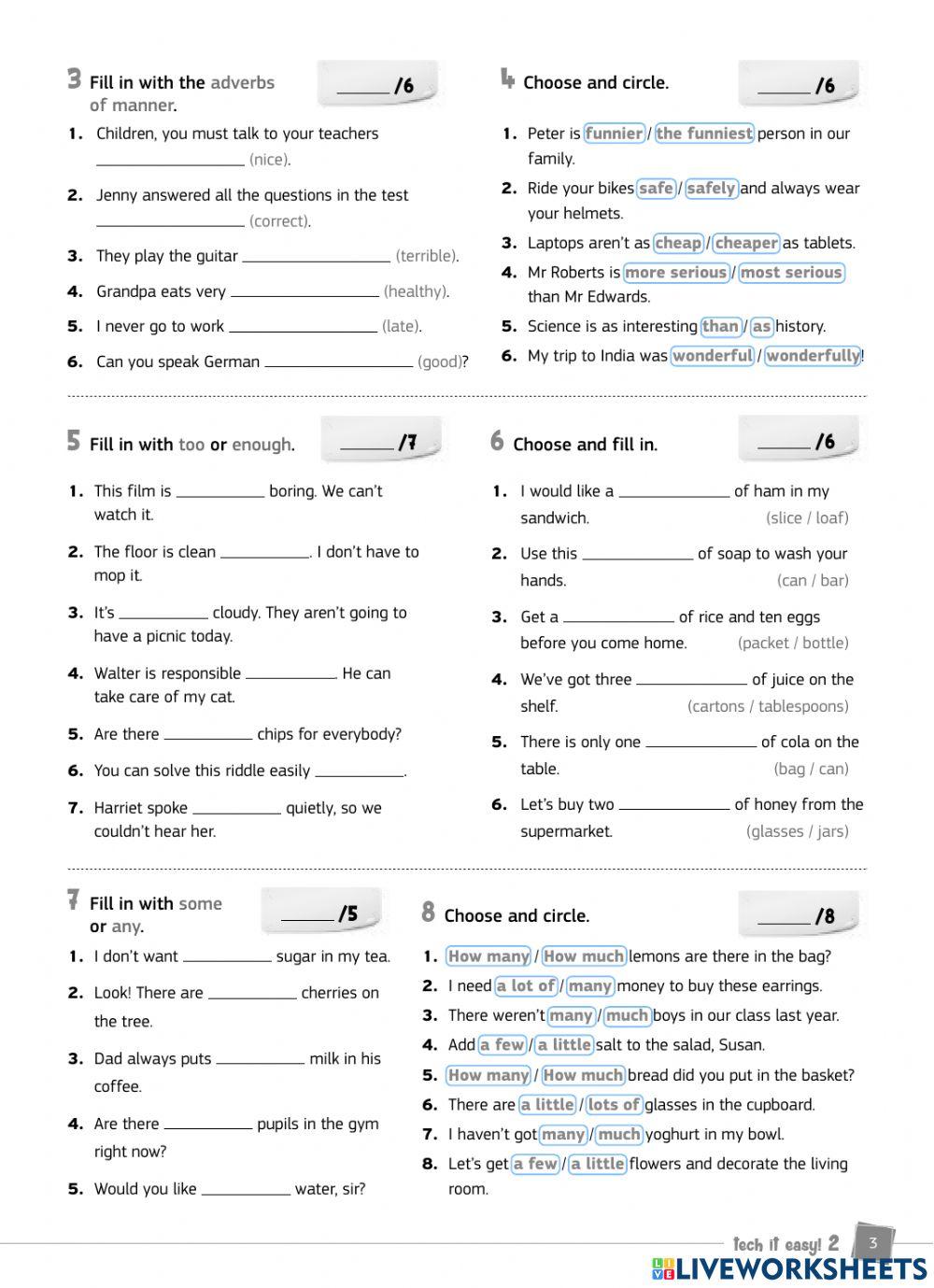 tech it easy 2 general test 4