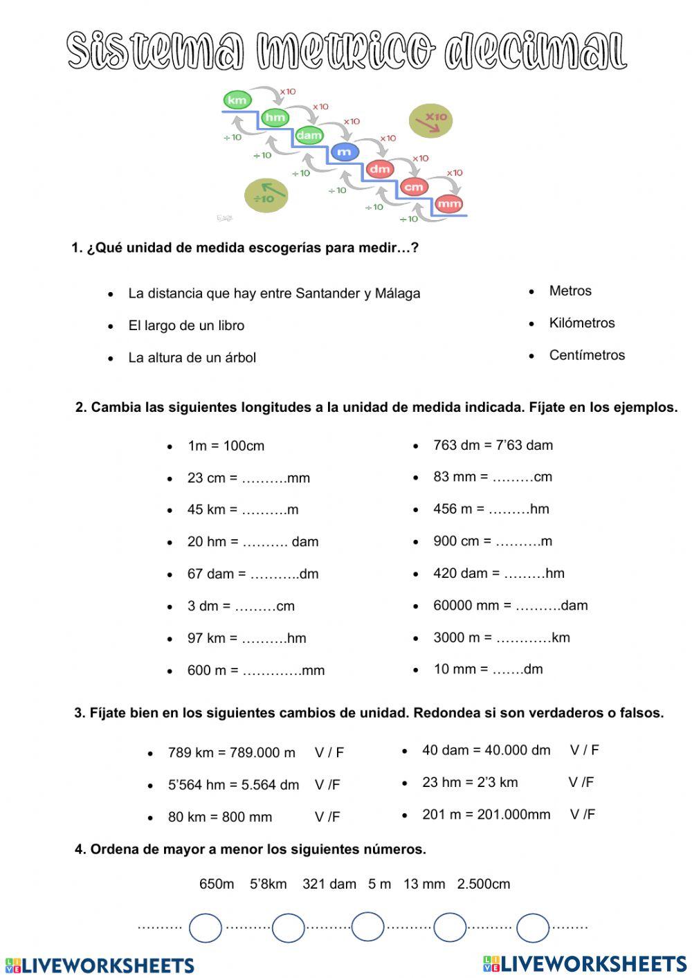 Sistema métrico decimal