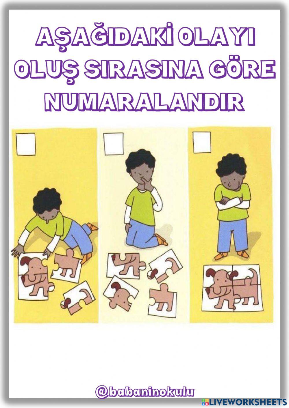 OLAY SIRALAMA
