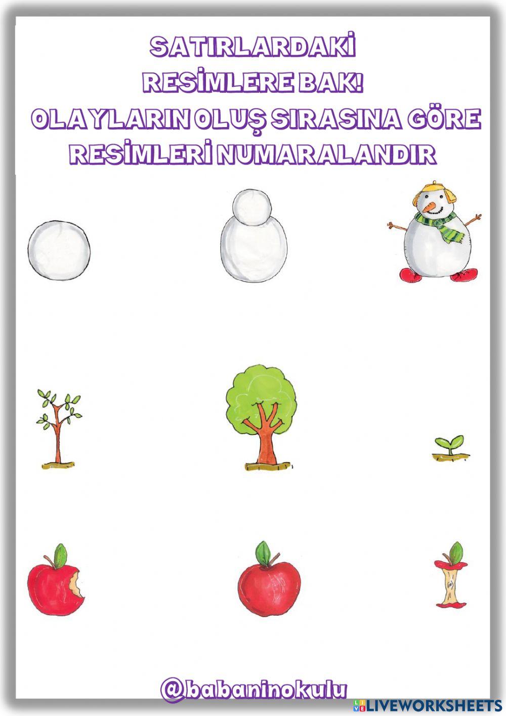 OLAY SIRALAMA