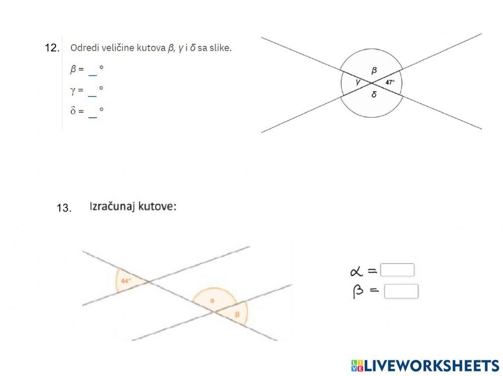 Pravac, polupravac, dužina i kut