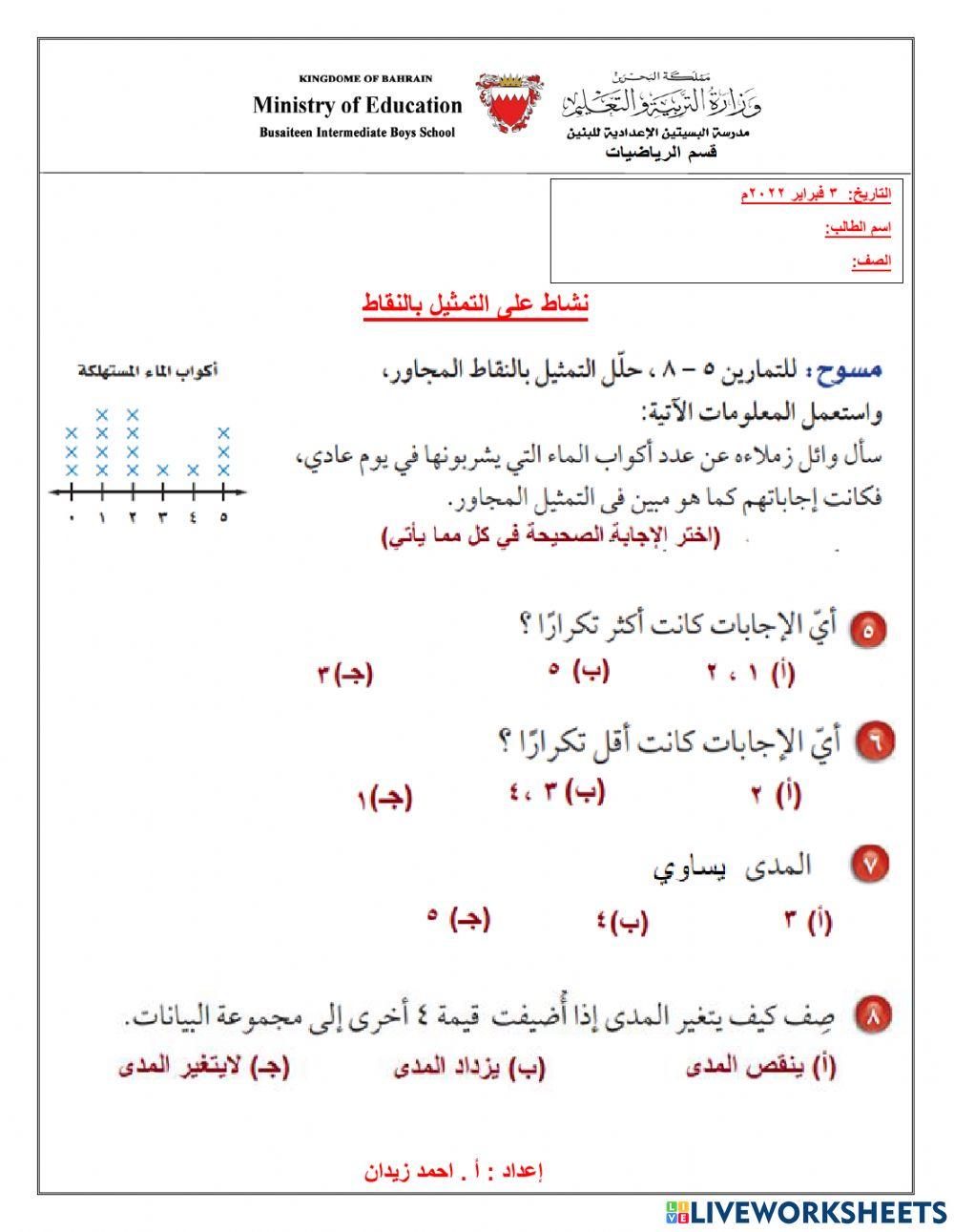 التمثيل بالنقاط