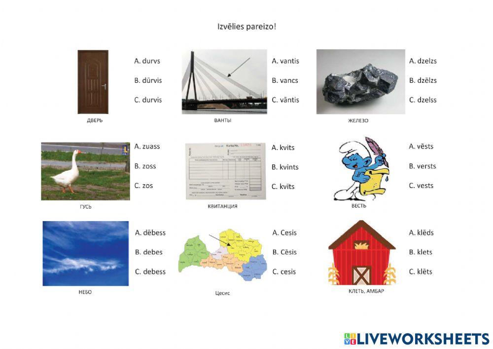 6. deklinācijas vārdu pareizrakstība 2. daļa