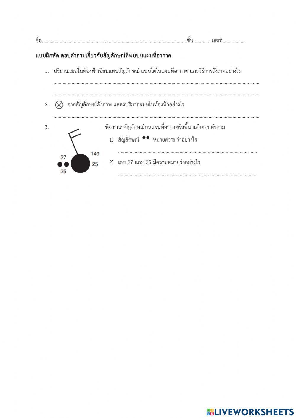 ข้อมูลสารสนเทศทางอุตุนิยมวิทยา