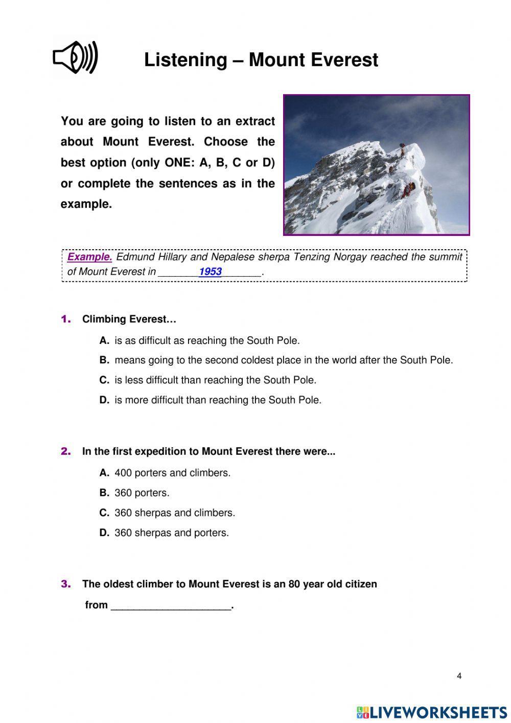 16-17 Dx test Listening