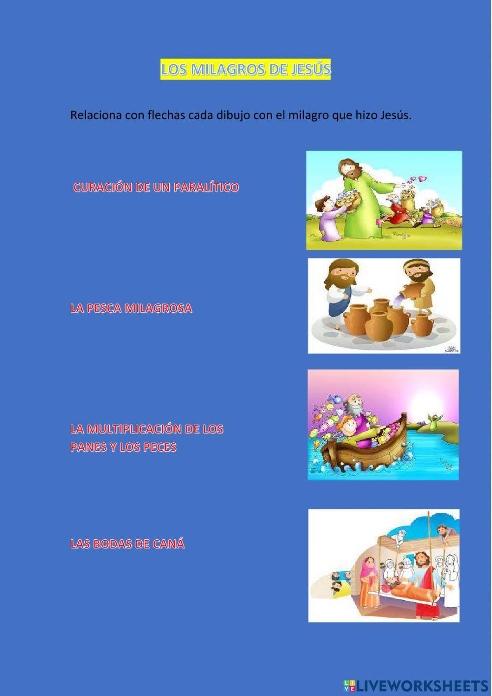 Los milagros de jesús