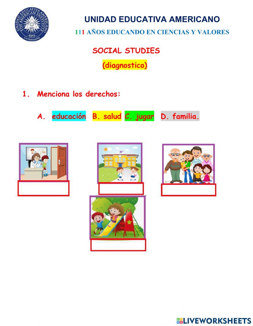 Diagnostico de Sociales