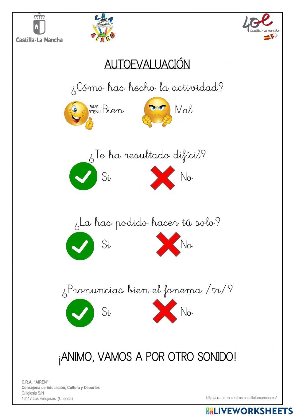 Autoevaluación