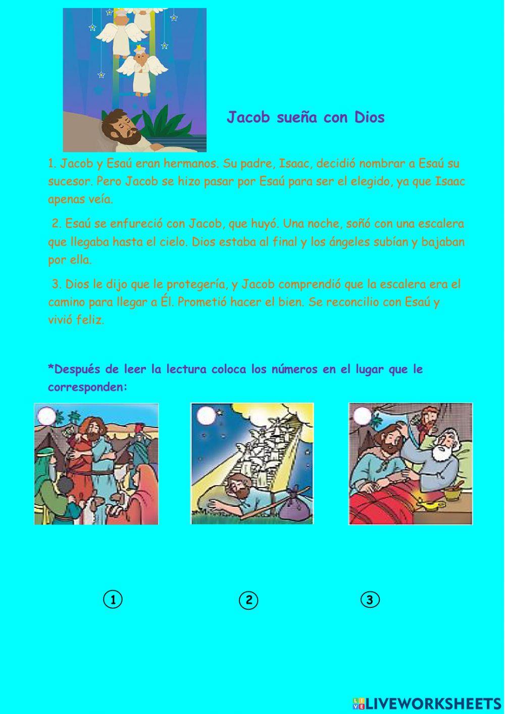 Jacob sueña con dios