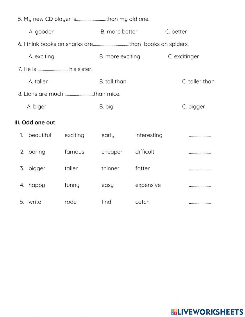 G4. Unit 6. Revision 3