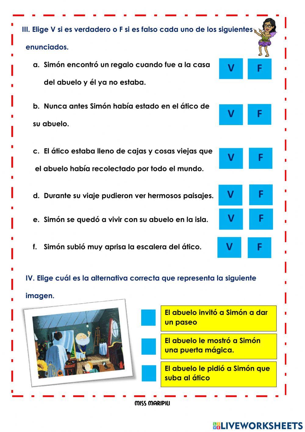 Cuento: La isla del abuelo