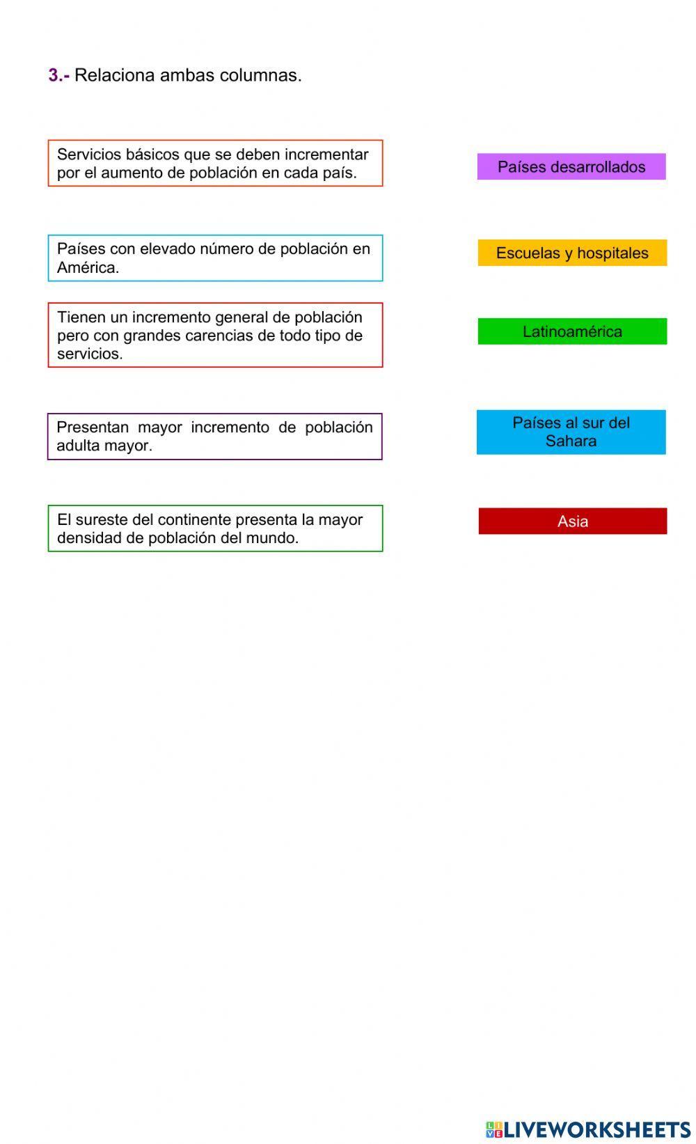 La población mundial y su crecimiento