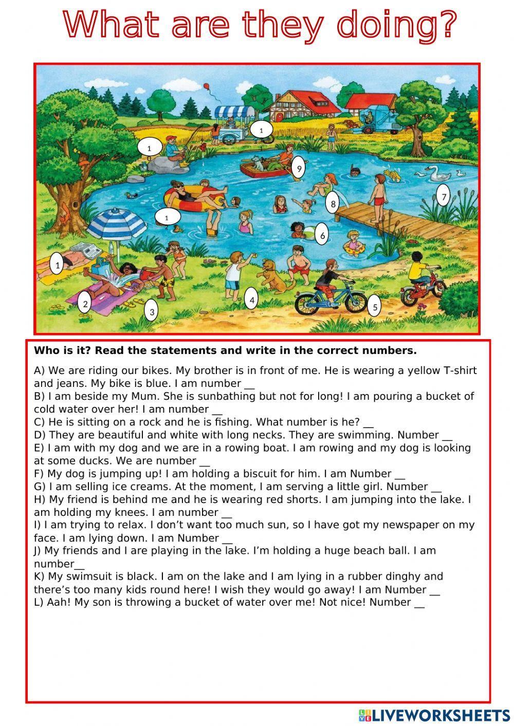 What are they doing?