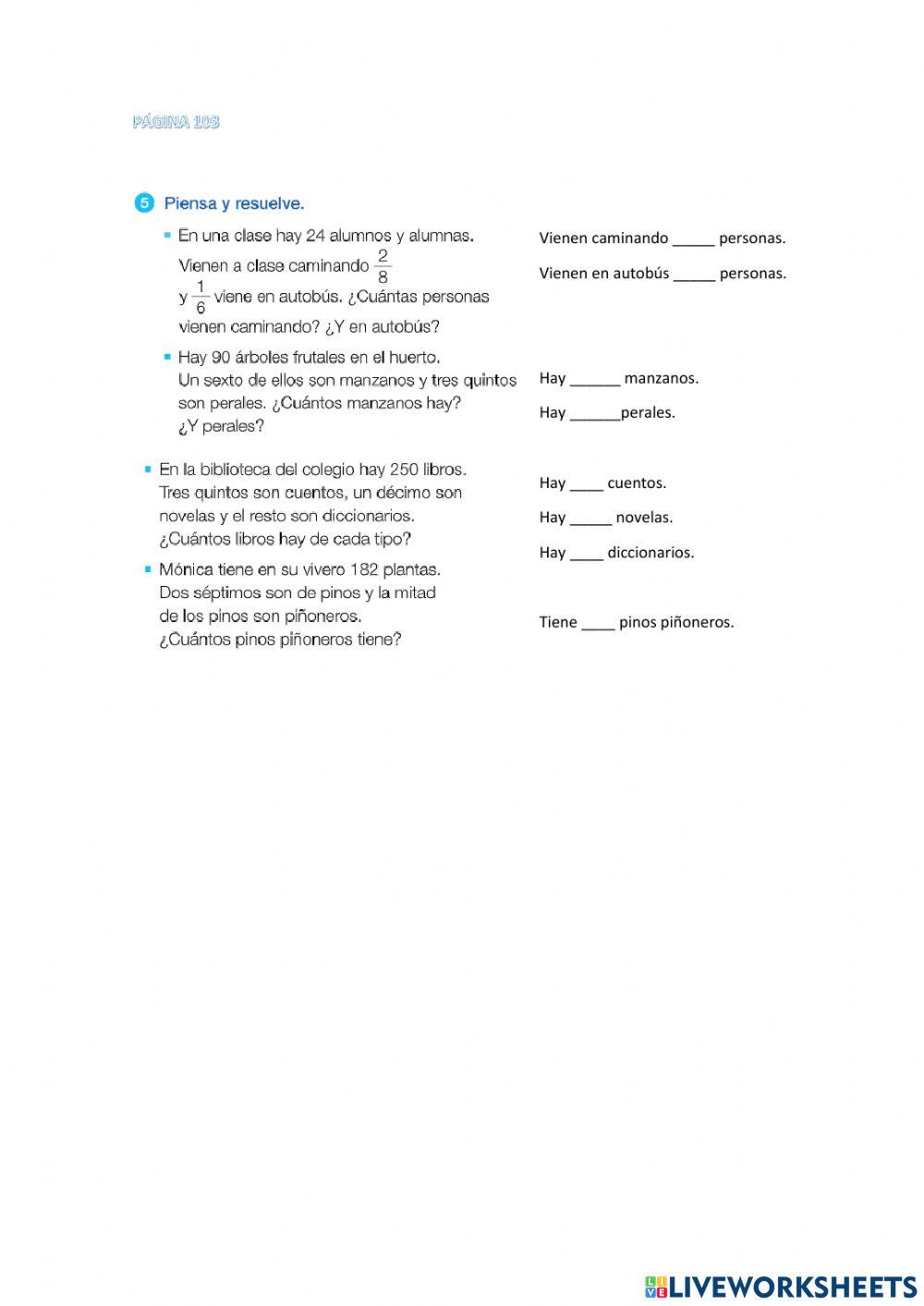 Problemas página 103p