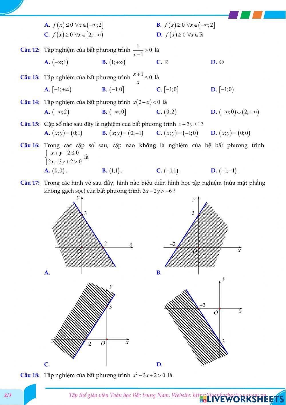 Toán 10-Kiểm tra GK2-THPT Số 2 An Nhơn, Bình Định-2021