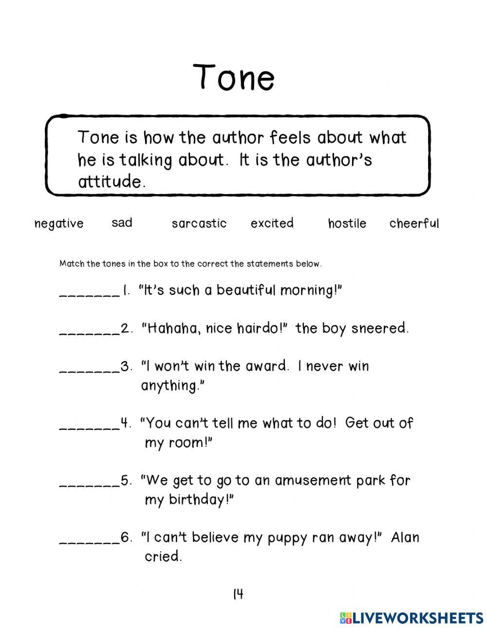 Tone 1885350 suemclemore LiveWorksheets