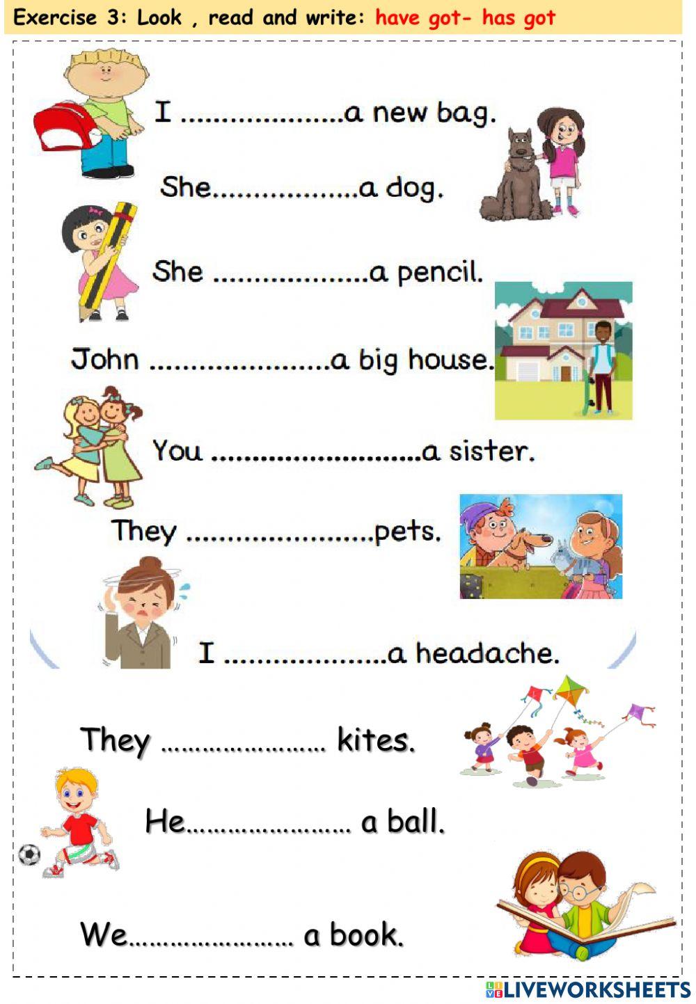 Starters- Family and friends- lesson 2