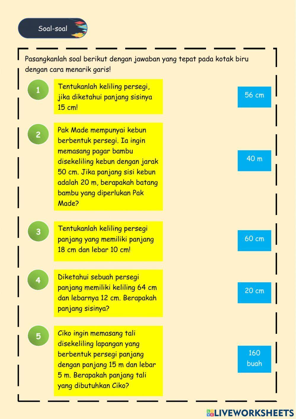 E-LKPD Bangun Datar Kelas 4 SD-MI