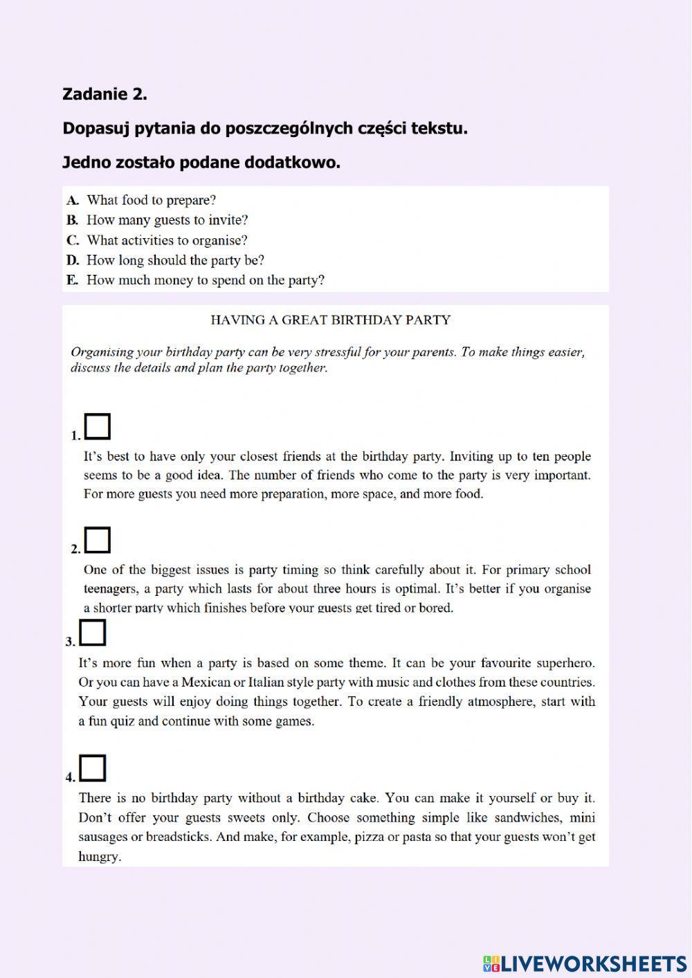 MELA - getting ready for EGZAMIN 11