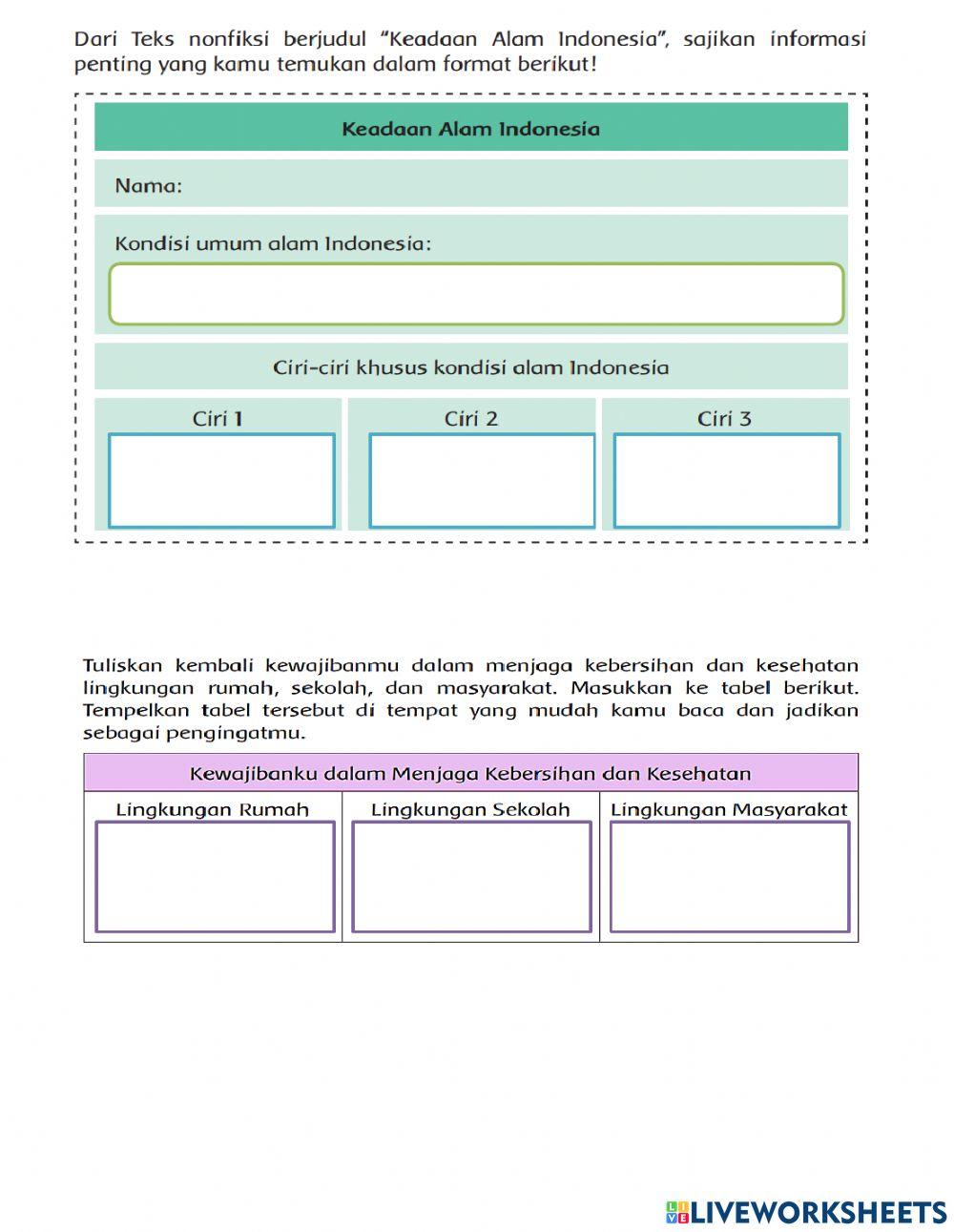 LKPD Tema 8 Subtema 1 Pb. 6 Kelas 6