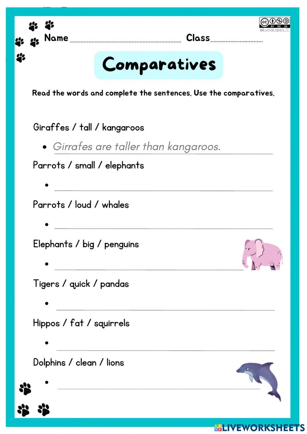 Animals & Comparatives