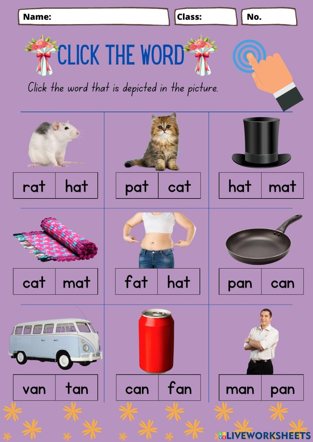 At,an word family