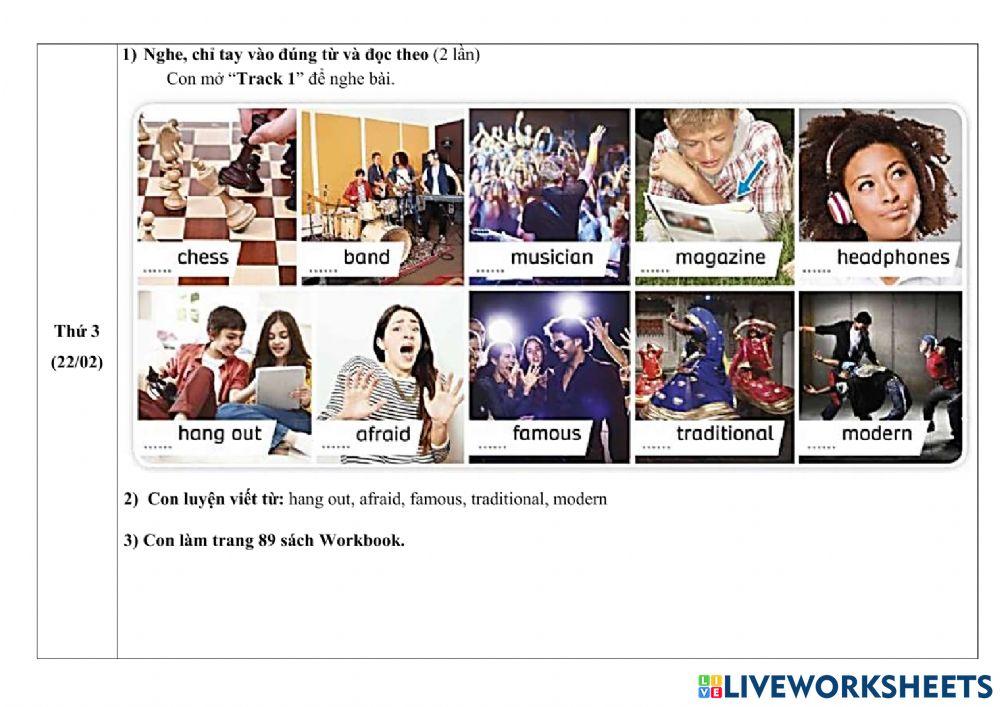 NIK 3 Unit 7 Vocab 1 Reading 1