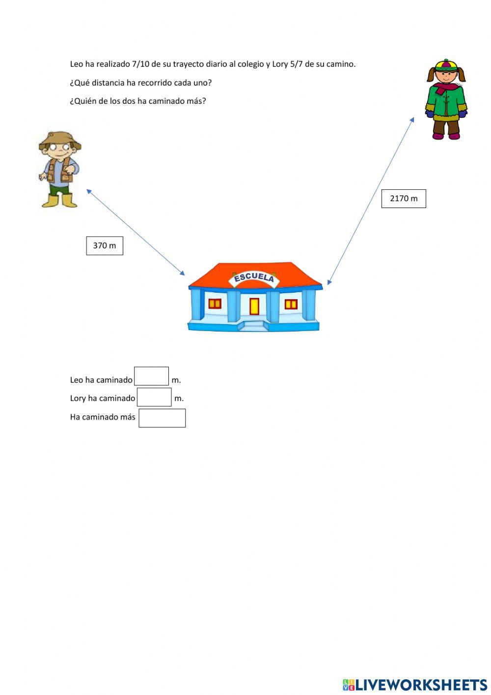 Problema de fracciones